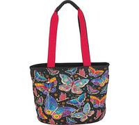 Zeckos Laurel Burch Butterflies Medium Tote (Multi)