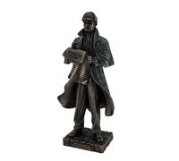 Zeckos Veronese Design Detective Sherlock Holmes Metallic Bronze Statue