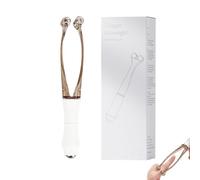 Zecnaud Finger Massager with Essential Oil ABS Magnetic Balls Acupressure Moisturising for Hand and Foot Care with 360° Stainless Steel Balls and Oil Reservoir (B)