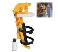Zecnaud Spray Cans Adapter with Telescopic Rod Extension Rod Holder for Window Cleaning Tree Care Insect Control Universal Compatible with Aerosol Cans (A)
