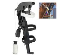 Zecnaud Spray Cans Adapter with Telescopic Rod Extension Rod Holder for Window Cleaning Tree Care Insect Control Universal Compatible with Aerosol Cans (B)