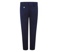 ZECO Boys' Standard Fit Elasticated Waist School Trousers (3-16 Years) Navy