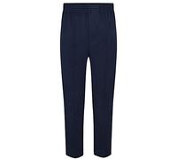 ZECO Full Elastic Pull-Up Boys School Trousers (2-16 Years) Navy