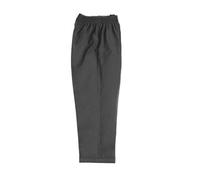Zeco School Boys Uniform Full Elastic Waist Pull Up On Trousers, Grey, 6-7 Years, Gabardine
