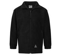 ZECO Unisex Full Zip School Polar Fleece Jacket for Kids & Adults (2 Years - XL) - Heavyweight, Reflective, with Front Zip Pockets