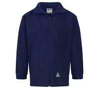 ZECO Unisex Full Zip School Polar Fleece Jacket for Kids & Adults (2 Years - XL) - Heavyweight, Reflective, with Front Zip Pockets