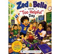 Zed & Bella and the “Too Helpful” Day: A Funny Picture Book About Kindness, Listening, Helping Others, Responsibility, Teamwork, and Sibling Relationships for Kids Ages 4-12
