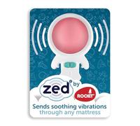 Zed by Rockit Vibration Baby Sleep Aid with Red Night Light for Baby Cots Cribs & Moses Baskets - 6 Soothing Vibration Settings