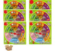 Zed Candy Double Dares Game 100g An assortment of "weird" and fruit flavoured jelly beans By SSN Spark Systems Network (Pack of 6)