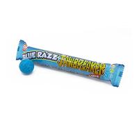 Zed Candy Jawbreaker 6 Balls Packs Hard Novelty Bubblegum Sweets (Blue Razz, Pack of 8)