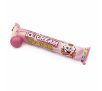 Zed Candy Jawbreaker 6 Balls Packs Hard Novelty Bubblegum Sweets (Limited Edition - Strawberry & Vanilla Ice Cream, Pack of 3)
