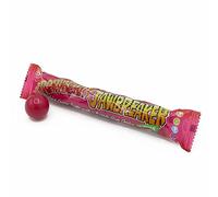 Zed Candy Jawbreaker 6 Balls Packs Hard Novelty Bubblegum Sweets (Strawberry, Pack of 3)