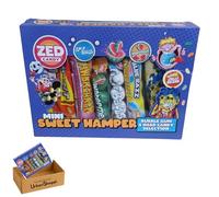 Zed Candy Mini Hamper Purple Box 186g - Assortment of Sweets incl. Jawbreakers, Gobstoppers & Jelly Beans - Gift Box - Bundle by UrbanShoppi (1)