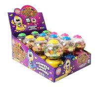 Zed Candy Mini Jelly Bean Machine 12 x 35g | Assorted Fruit Flavoured Jelly Beans in Toy Dispensers | Fun Treats for Kids, Gifts & Party Bags