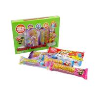 Zed Candy Mini Sweet Hamper - Bubble Gum & Hard Candy Selection - Includes Big Zaps, Jawbreakers, Giant Jelly Beans - Sour & Chewy Treats - Fun Gift for Kids & Candy Lovers (pack of 5)