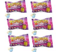 Zed Candy Zappers Original Mega Sour Gum 50g - Extra Sour Chewing Gum - Fruity Flavour Gum - Pick Number of Packs