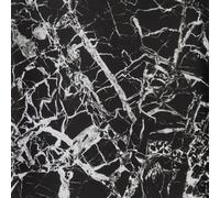 Zed Décor Zed Decor Marble Sticky Back Plastic Granite Self Adhesive Vinyl Wallpaper 45Cm X 300Cm Black White Marble M2282