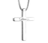 Zed ShadoWw Racing Cross Necklace Enthusiasts Hobbies pendant Teammates Stainless steel Fauth Sports cars Jrwelry with chain, Stainless Steel, No Gemstone