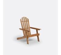 Zeda Adirondack Style Acacia Garden Armchair Acacia