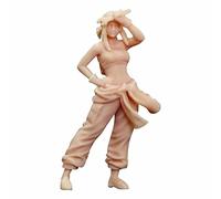 ZEDACA 1/64 Figure Female Repairman Miniature Take Repair Tool Model Sand Table Villain Scene Need To Be Colored By Yourself-#1