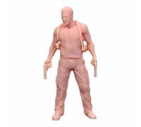 ZEDACA 1/64 figure Western Cowboy action Miniature Model Sand Table Villain Scene Need To Be Colored By Yourself-#1