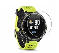 ZEDACA® 9H 2.5D Ultra Clear Anti Scratch Anti Fingerprint and Oil Stain No Bubbles Watch Tempered Glass Protector Film for Garmin Forerunner 235/225/630/620/230/220