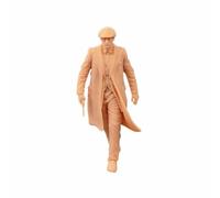 ZEDACAKAI 1/24 Figure Gangster man with gun Model Miniature scene GK Need To Be Colored By Yourself-No1