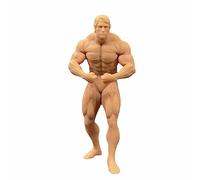 ZEDACAKAI 1/35 Figure body building strong Man Model Miniature scene GK Need To Be Colored By Yourself-No1