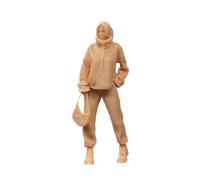 ZEDACAKAI 1/43 Figure fashion Model To Be Colored By Yourself-No3 | It is very suitable as a gift for lovers of scene decoration, miniature shooting, DIY manual projects and model making.