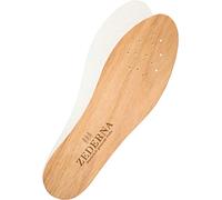 Zederna Cedar Wood Shoe Insoles Men & Women, Foot & Shoe Odour Eliminator Inserts Shoe Odour Absorber, Against Sweaty Feet. Natural Cedar Shoe Soles, Foot Deodorant 10 UK M 9.5 UK W