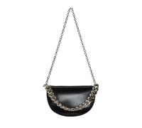 ZEDEVB Casual Chain Bucket Handbag Fashion pu leather Solid Shoulder Bag Luxury Ladies Crossbody Bag Female Bag