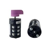 ZEDEVB HZ5B-20/3 20A 3P Professional Multi-step 0-7 position Universal Rotary Cam switch silver contact Factory supplied