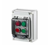 ZEDEVB Knob button box plastic switch control box box start stop waterproof outdoor industrial self reset protective cover(444)