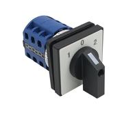 ZEDEVB LW26-25 Cam Switch ON-OFF 2/3/4/5/6/7/8 Positions 25A DIY Rotary Changeover 4/8/32/48 Terminals Screws Silver Contact LW26 LW28(1-0-2,6P-24 terminals)