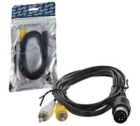 ZedLabz 1.8m replacement RCA AV TV display cable lead wire for Sega Mega drive 1 & Master system (Genesis) 6ft