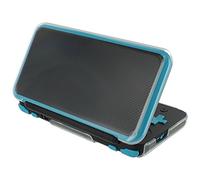 ZedLabz polycarbonate snap on poly case for Nintendo New 2DS XL - hard cover shell crystal clear protector armor - transparent