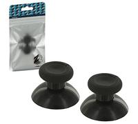 ZedLabz replacement OEM concave analog thumbsticks for Microsoft Xbox One controller - 2 pack black