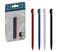 ZedLabz Replacement Stylus Pen For Nintendo 2DS - 4 Pack Multi-Colour