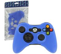 ZedLabz silicone cover for Microsoft Xbox 360 controller - protective skin rubber bumper case - royal blue