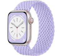 Zedoli Braided Solo Loop Compatible with Apple Watch Band 45mm 44mm 42mm 49mm Men, Adjustable Stretchy Nylon Solace Band Elastic Sport Straps for iWatch Series 9 8 7 6 5 4 3 2 1 SE Ultra/Ultra 2,