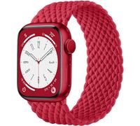 Zedoli Braided Solo Loop Compatible with Apple Watch Band Series 9 45mm Band/iWatch Band 44mm 42mm 49mm , Adjustable Stretchy Nylon Solace Band Elastic Sport Straps for Apple Watch Series 8 7 6 5 4 3
