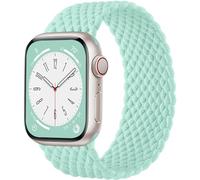 Zedoli Braided Solo Loop Compatible with Apple Watch Bands for Women, Adjustable Stretchy Nylon Solace Band for Apple Watch Band 40mm 38mm 41mm Elastic Sport Straps for iWatch Series 9 8 7 6 5 4 3 2 1