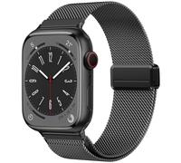 Zedoli Magnetic Metal Band Milanese Loop Compatible with Apple Watch Bands 40mm 41mm 38mm 42mm 44mm 45mm 46mm 49mm Women Men,Stainless Steel Strap for iWatch Band Series SE 11 10 9 8 7 6 5 4 3 2 Ultra