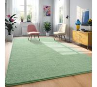 Zedrew Sage-Green Area Rugs for Bedroom Living Room, 5x7 Feet Indoor Memory Foam Rug, Modern Washable Rugs for Kids Boys Girls Room, Dorm Bedside Shag Carpets for Home Decor