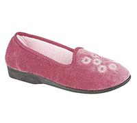 Zedzzz CATHY Ladies Full Slippers Heather UK 5