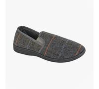Zedzzz KENNY Mens Full Slippers Grey - UK 9