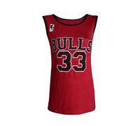 ZEE Fashion ® Ladies Womens Basketball NBA Style Vest Top Chicago Bulls 33 Look American Celeb