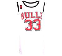ZEE Fashion ® Ladies Womens Basketball NBA Style Vest Top Chicago Bulls 33 Look American Celeb White
