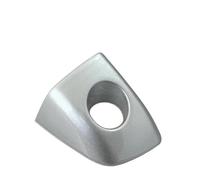 ZEEBQHKLW car Accessories for A-UDI A6 C7 Avant for Allroad A7 4G Sportback A8 D4 Front Exterior Left Door Handle Key Hole Lock Cover Cap Car Trim 4H1837879 Modification Parts(Ice Silver)