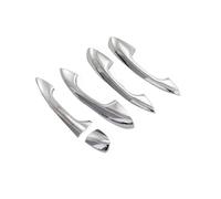 ZEEBQHKLW car Accessories for M&ercedes for B&ENZ C Class W205 GLC X253 E Class W213 LHD Car Exterior Door Handle Cover Trim Sticker Modification Parts(Bright Silver)